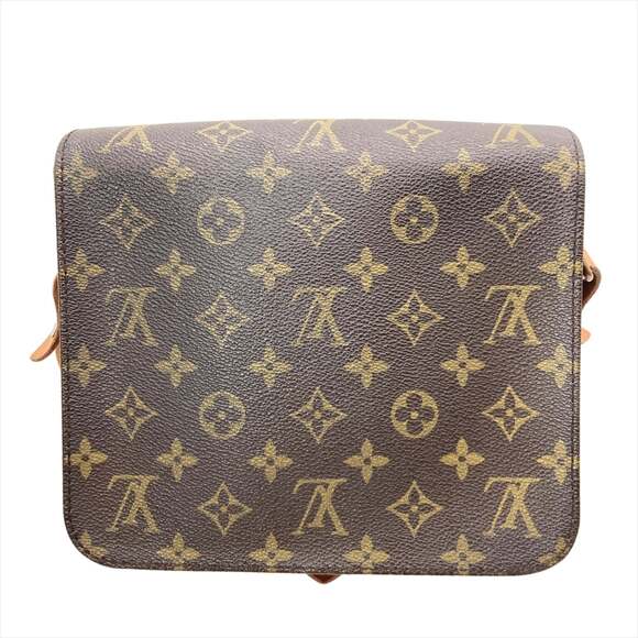 Louis Vuitton Cartesiere MM Shoulder Bag in Monogram Canvas, Brown with Gold ... - Picture 2 of 10